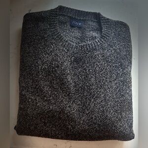 J. Crew Men's Charcoal Crewneck Sweater